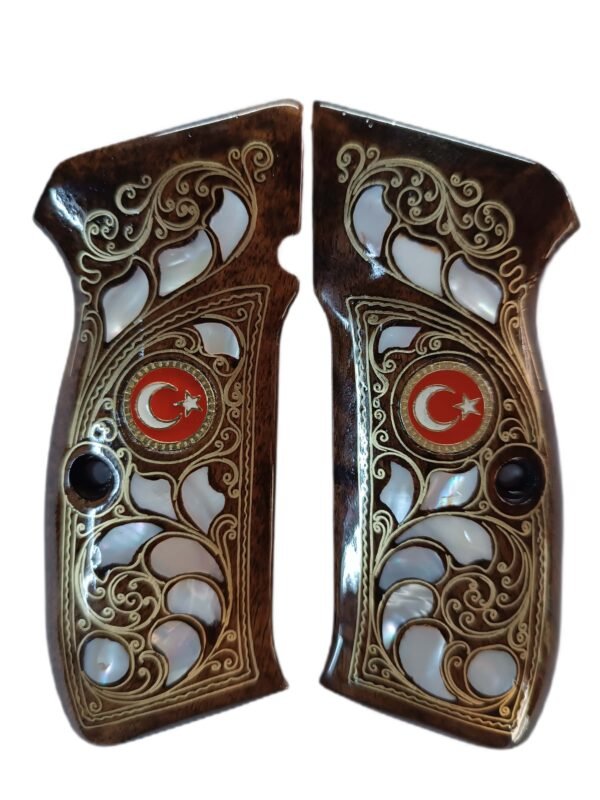 CZ 75 (a,b serisi) Canik 55 ve 16 lı Çek işlemeli KABZE - Görsel 2
